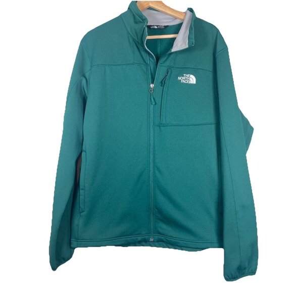 The North Face Cinder 200 FZ "Tenacious" Jacket Night Green Size Large Full Zip - Picture 1 of 7